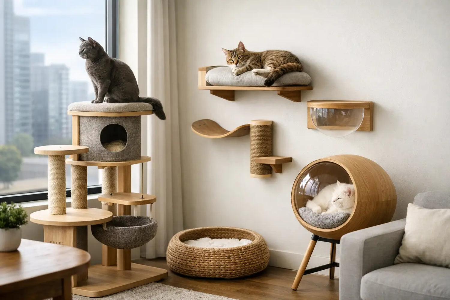 Modern Cat Furniture for Apartments