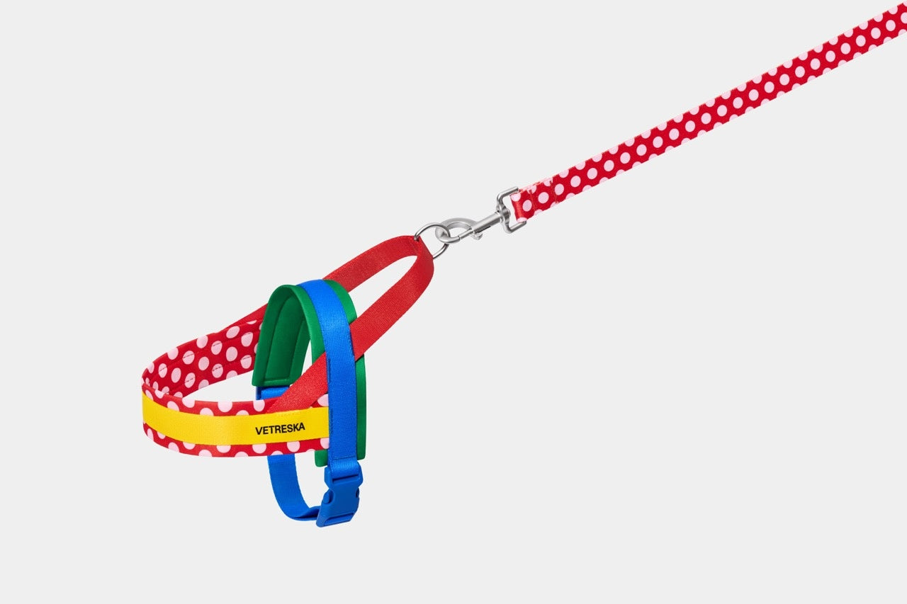 VETRESKA Chroma Pet Harness & Leash Set - Red