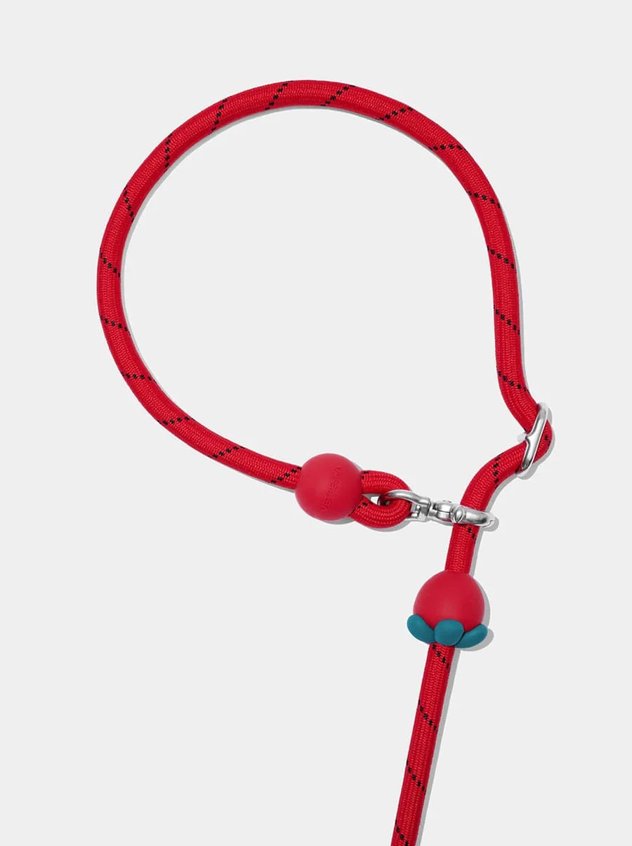 VETRESKA Connect Hands-Free Rope Leash(Strawberry)