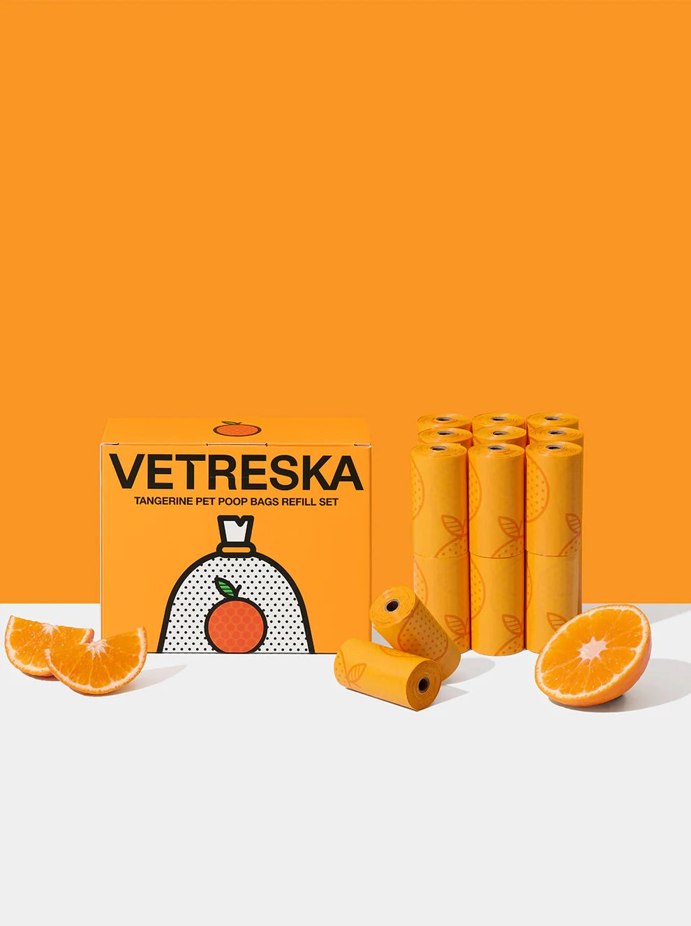 Vetreska Poop Bags & Dispenser Set