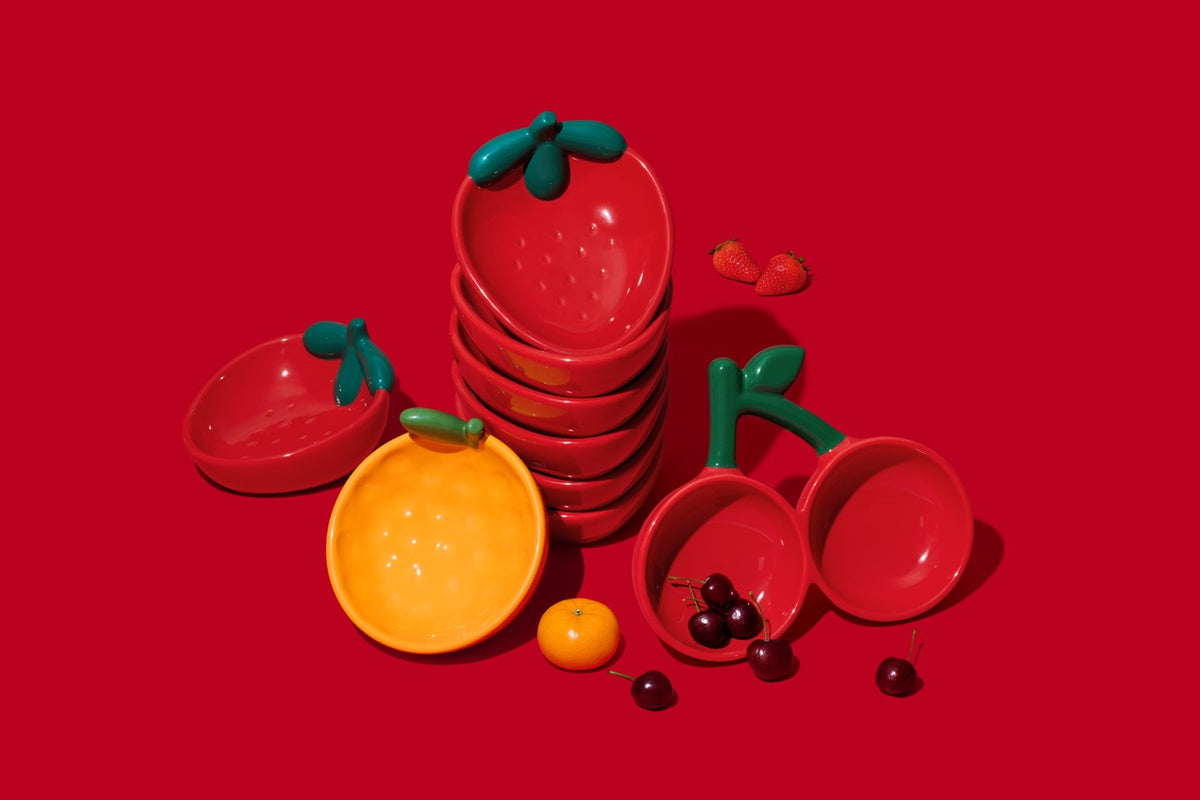 VETRESKA Tangerine Ceramic Pet Bowl-Pre Order