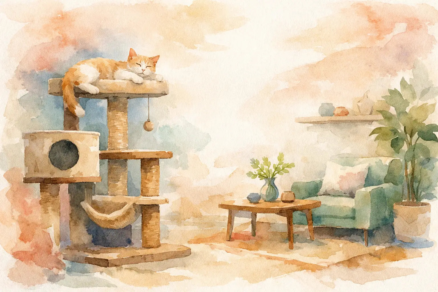 Zo kies je een kattenboom die bij je interieur past