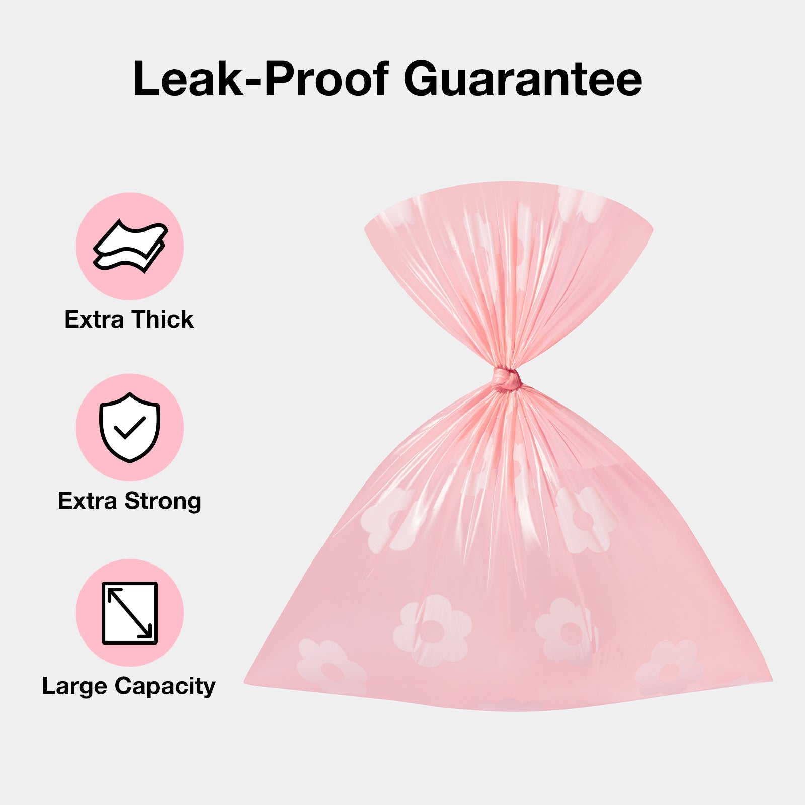 Flora Poop Bags & Dispenser Set with 19 Rolls Refill (285 poop bags )