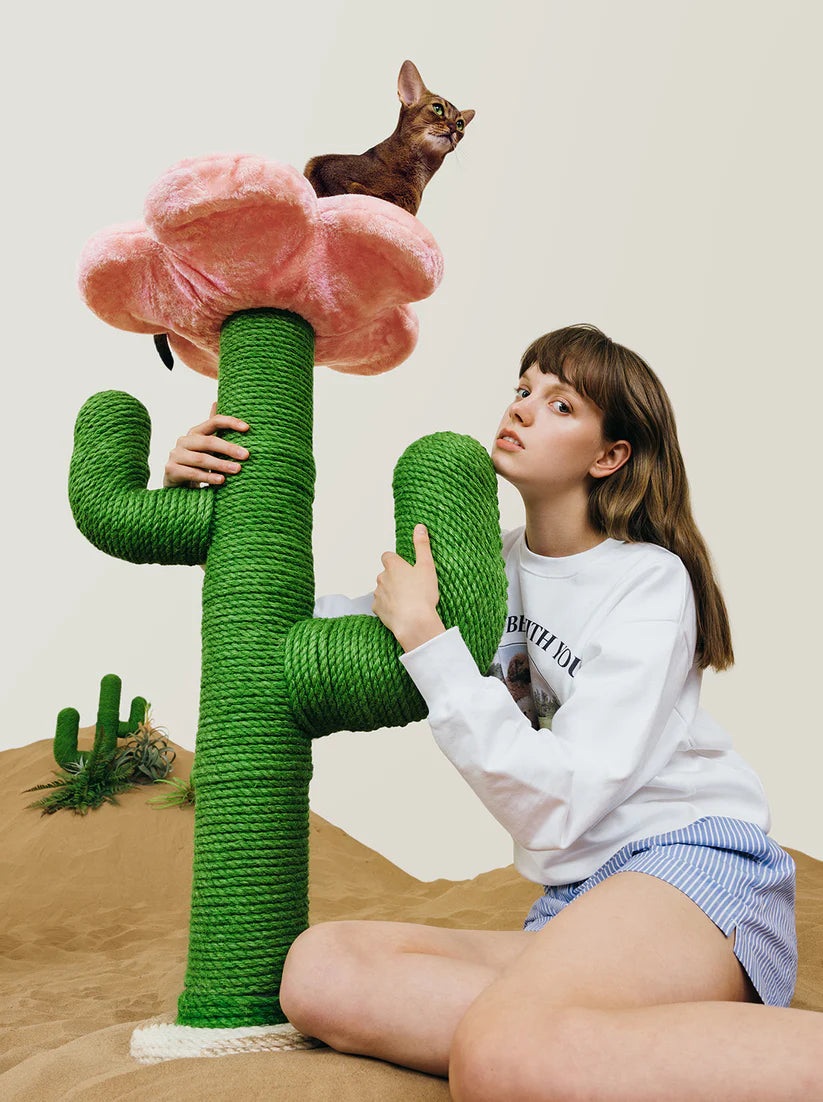 VETRESKA Oasis Cactus Cat Tree 41"