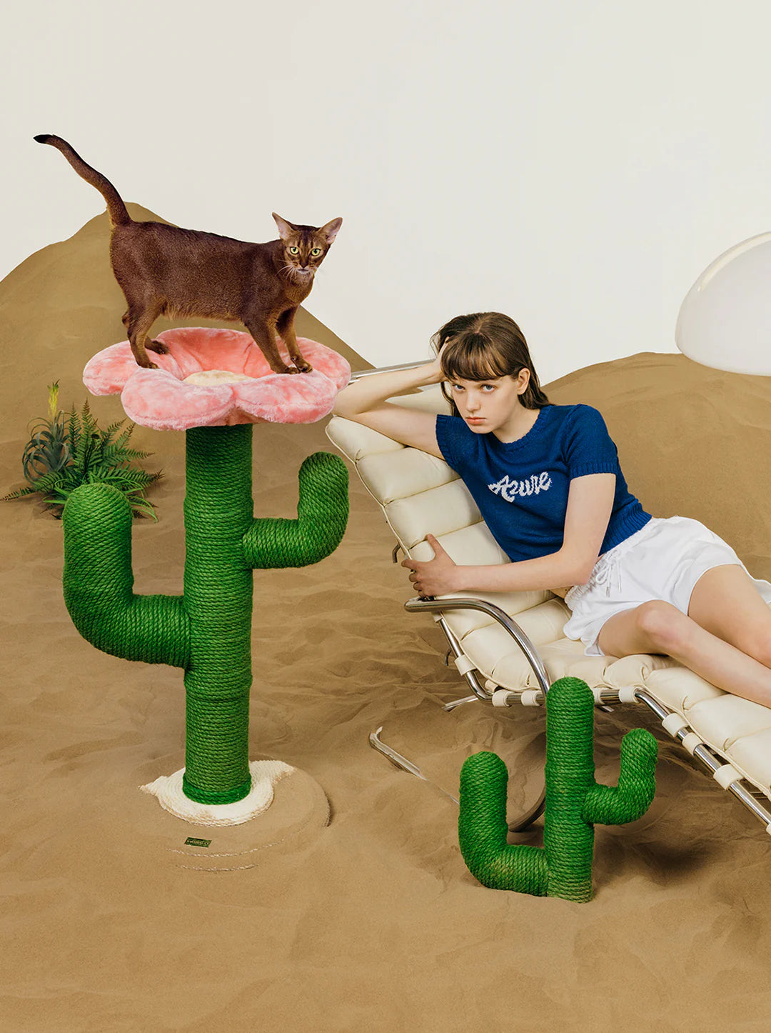 VETRESKA Oasis Cactus Cat Tree 41"