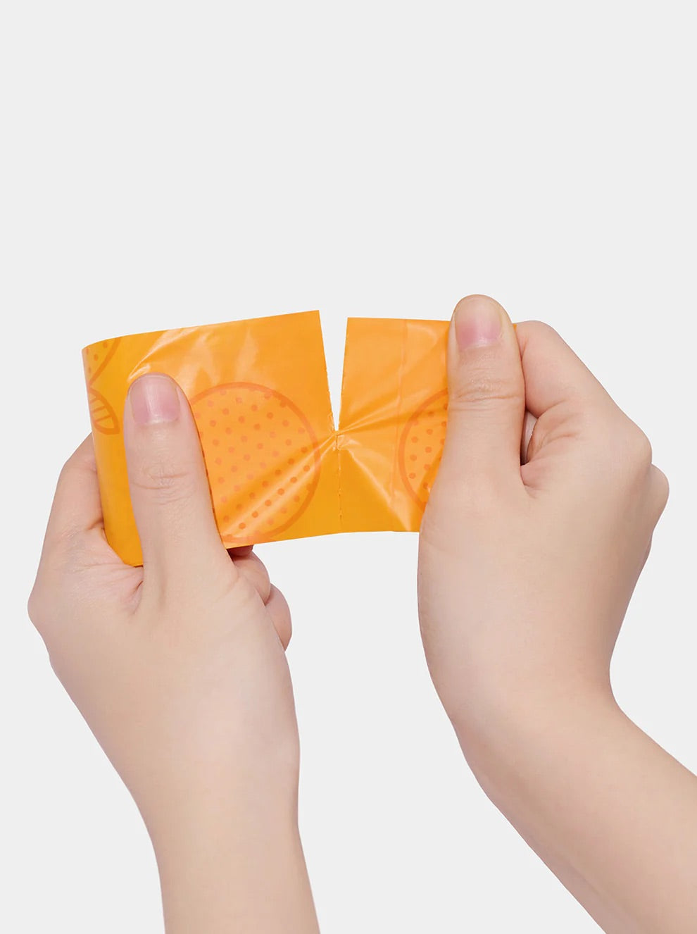 VETRESKA Tangerine Pet Poop Bags Refill Set