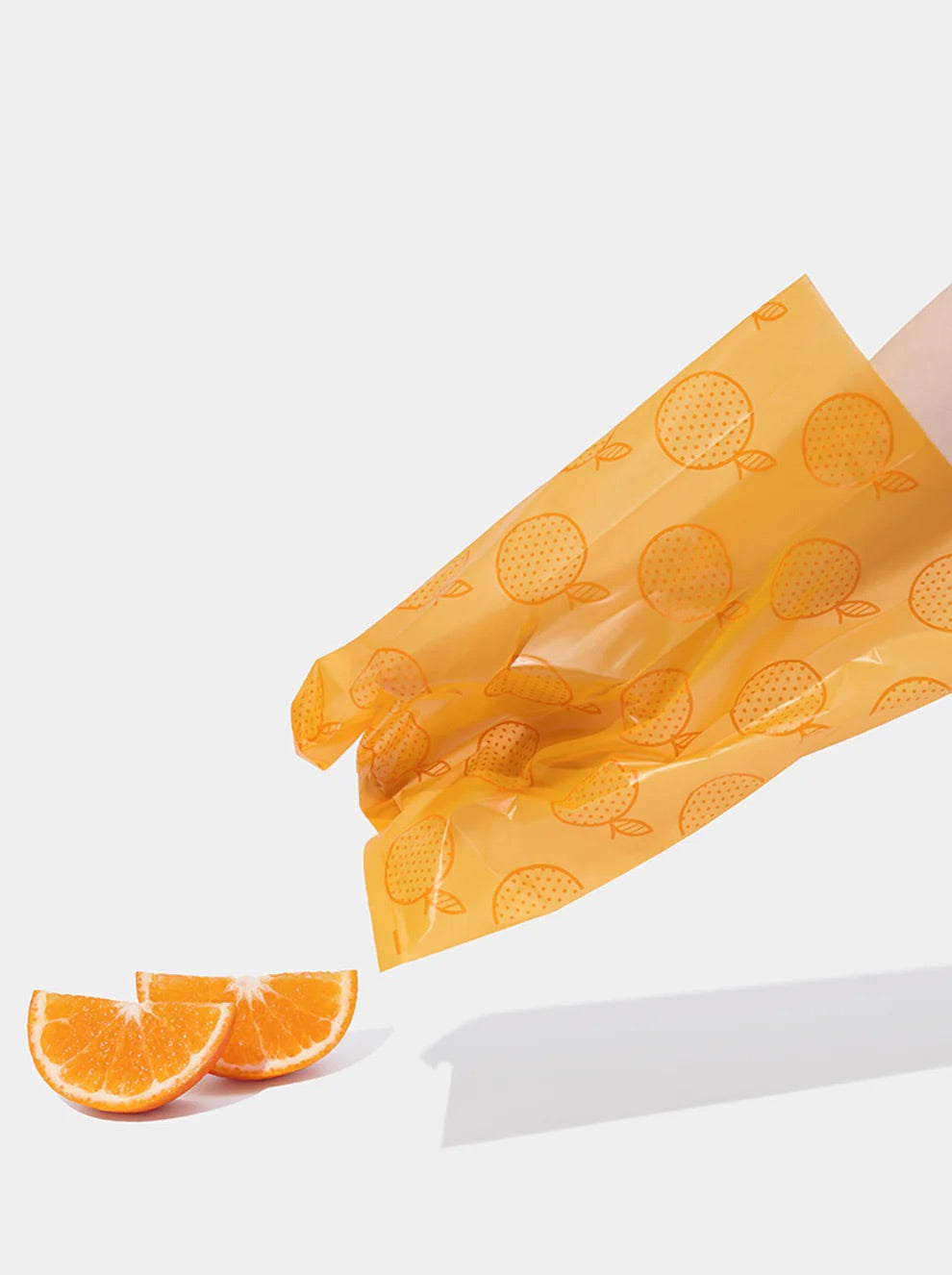 VETRESKA Tangerine Pet Poop Bags Refill Set