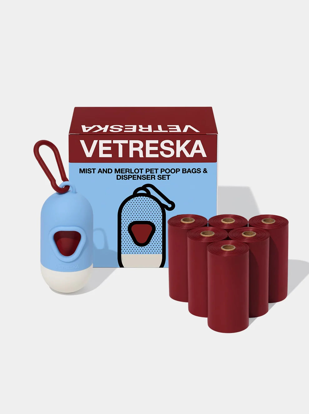 VETRESKA Pet Poop Bags Refill Set (180 pieces)